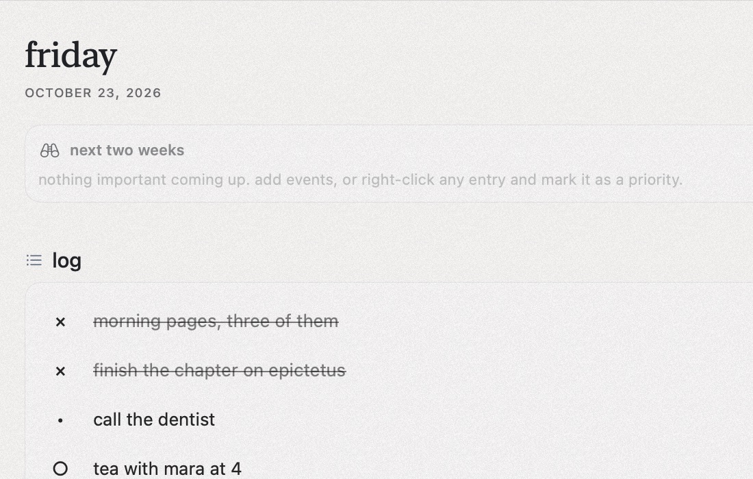 tabula on mac in the marble theme, zoomed in